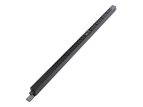 Vertiv PowerGo Switched rPDU | 0U | 230V | 16A | (20) Manual Lock IEC C13, (4) Manual Lock IEC C19 | 3.6 kW | 50/60Hz | 1P+N+E (IP44) | EP5G80A0