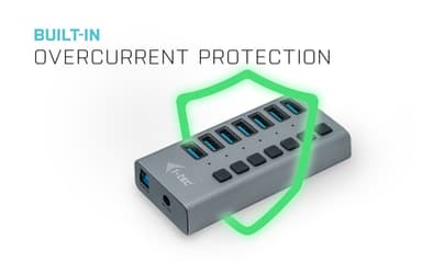i-tec USB 3.0 Charging HUB 7port + Power Adapter 36 W view 7