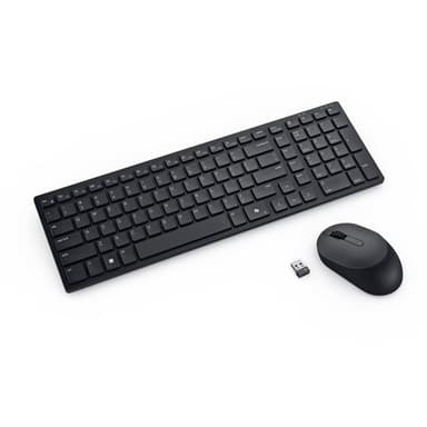 DELL Pro Compact Silent Keyboard and Mouse - KM555 - US International (QWERTY) view 3