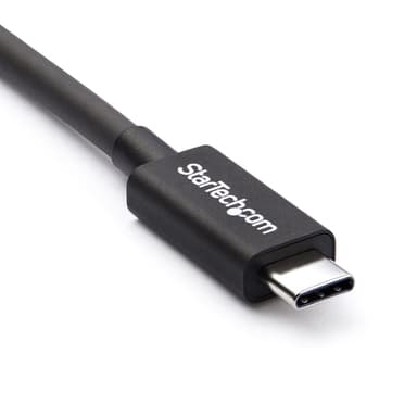 StarTech.com 2m (6.6ft) Thunderbolt 3 Cable, 20Gbps, 100W PD, 4K, Thunderbolt Certified, Compatible with Thunderbolt 4/USB 3.2/DisplayPort view 2