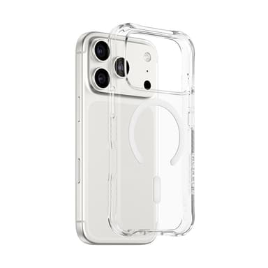 PanzerGlass CARE™ by ® Samba Case Transparent w. White MagSafe iPhone 17 Pro | Bulk view 4