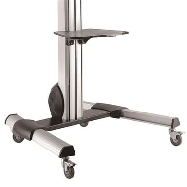 StarTech.com TV Cart - Height Adjustable - Lockable Wheels view 3