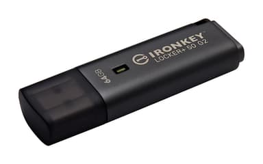 Kingston Technology IronKey 64GB Locker Plus 50 G2, FIPS 197, AES-256 view 3