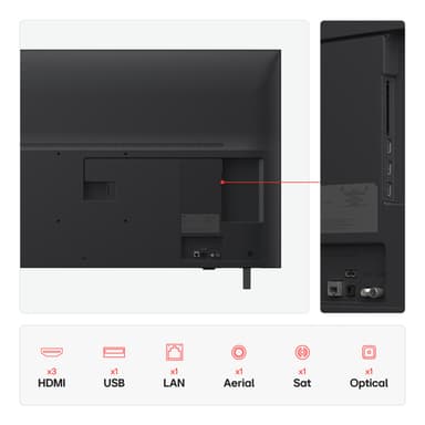 LG 50UA75006LA.AEK TV 127 cm (50") 4K Ultra HD Smart TV Wi-Fi Black view 4
