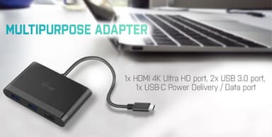 i-tec USB C HDMI Travel Adapter PD/Data view 6