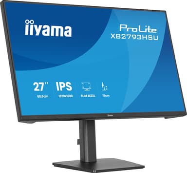 iiyama ProLite XB2793HSU-B1 computer monitor 68.6 cm (27") 1920 x 1080 pixels Full HD LED Black view 5