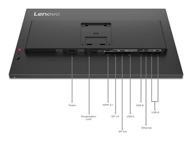Lenovo ThinkVision P27QD-40 Monitor view 11