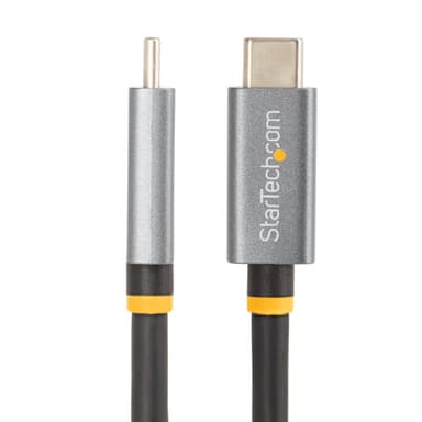 StarTech.com 3ft (1m) USB4 Cable 40Gbps, 100W (5A) Power Delivery, 8K 120Hz / 4K 240Hz DP Alt Mode, USB-IF Certified USB-C Cable - Thunderbolt Compatible view 3