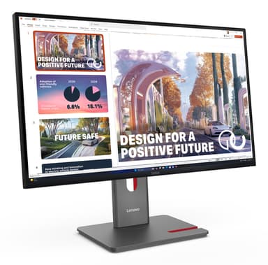 Lenovo ThinkVision P27QD-40 Monitor view 4