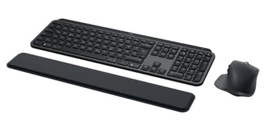 Logitech MX Keys Combo For Business Gen 2 keyboard Mouse included Office RF Wireless + Bluetooth QWERTZ German Graphite view 4