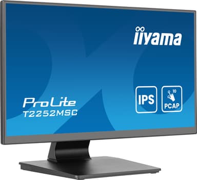 iiyama ProLite T2252MSC-B2AG computer monitor 54.6 cm (21.5") 1920 x 1080 pixels Full HD LCD Touchscreen Black view 4