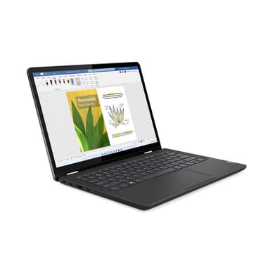 Lenovo 13w Yoga Gen 2 AMD Ryzen™ 5 7530U Hybrid (2-in-1) 33.8 cm (13.3") Touchscreen WUXGA 8 GB DDR4-SDRAM 256 GB SSD Wi-Fi 6 (802.11ax) Windows 11 Pro Black QWERTY UK English view 14