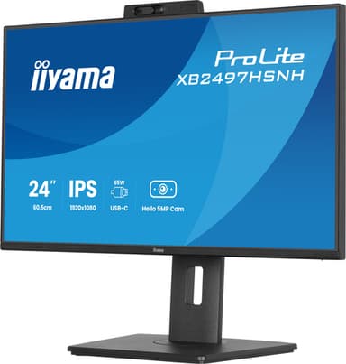iiyama ProLite XB2497HSNH-B1 computer monitor 60.5 cm (23.8") 1920 x 1080 pixels Full HD LED Black view 7