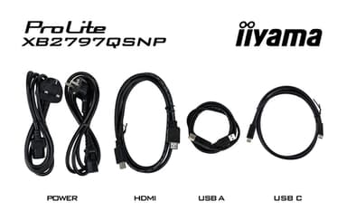 iiyama ProLite XB2797QSNP-B1 computer monitor 68.6 cm (27") 2560 x 1440 pixels Quad HD LCD Black view 20