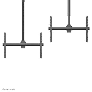 Neomounts CL35-440BL16XL Monitor/TV mount ceiling 37-70" - h 250-300 cm view 6