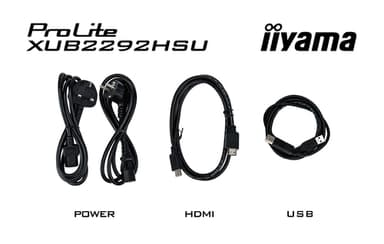 iiyama ProLite XUB2292HSU-B6 computer monitor 54.6 cm (21.5") 1920 x 1080 pixels Full HD LED Black view 15