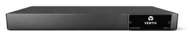 Vertiv MU01X1R0-12CF17-2C20A9H00-S power distribution unit (PDU) 12 AC outlet(s) 1U Black view 1