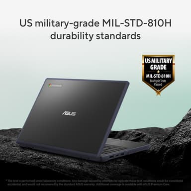ASUS Chromebook CZ11 CZ1104CM2A-N00124 ARM Cortex 520 Laptop 29.5 cm (11.6") HD 4 GB LPDDR4x-SDRAM 64 GB eMMC Wi-Fi 6 (802.11ax) ChromeOS Grey view 10