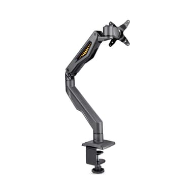 StarTech.com Desk Mount Monitor Arm, Up To 32" Display, Max 22lb/10kg, VESA 75x75/100x100, C-Clamp, Fully Articulating, Mechanical Spring, TAA-compliant view 2