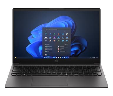 HP 250R G10 Intel Core 7 150U Laptop 39.6 cm (15.6") Full HD 24 GB DDR5-SDRAM 512 GB SSD Wi-Fi 6 (802.11ax) Windows 11 Pro Black view 1