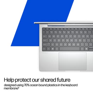 HP EliteBook 8 G1i Next Gen AI Wolf Pro Security Edition Copilot+ PC Intel Core Ultra 7 258V Laptop 35.6 cm (14") WUXGA 32 GB LPDDR5x-SDRAM 512 GB SSD Wi-Fi 7 (802.11be) Windows 11 Pro Silver view 4