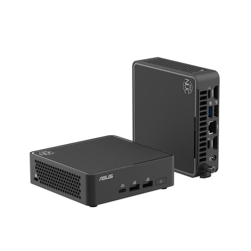 ASUS NUC RNUC15CRKU5063C2 Intel Core Ultra 5 225H 16 GB DDR5-SDRAM 512 GB SSD Windows 11 Pro Mini PC Black