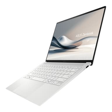 ASUS Zenbook S14 UX5406SA-PZ228W laptop Copilot+ PC Intel Core Ultra 7 256V 35.6 cm (14") Touchscreen 3K 16 GB LPDDR5x-SDRAM 1 TB SSD Wi-Fi 7 (802.11be) Windows 11 Home White view 8