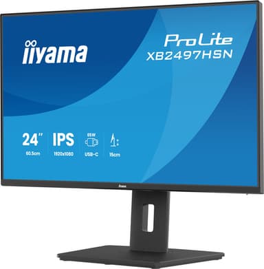 iiyama ProLite XB2497HSN-B1 computer monitor 60.5 cm (23.8") 1920 x 1080 pixels Full HD LED Black view 6
