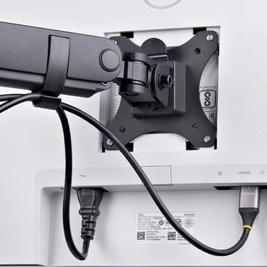 StarTech.com Desk Mount Triple Monitor Arm For Up To Three 27in Screens, VESA 75x75/100x100, Tool-Less Arm Adjustments, C-Clamp/Grommet Mount, Mechanical Spring Arm view 9