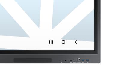 Samsung WA65D interactive whiteboard 165.1 cm (65") 3840 x 2160 pixels Touchscreen Grey view 4