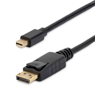 StarTech.com 10ft (3m) Mini DisplayPort to DisplayPort 1.2 Cable - 4K x 2K UHD Mini DisplayPort to DisplayPort Adapter Cable - Mini DP to DP Cable for Monitor - mDP to DP Converter Cord view 4