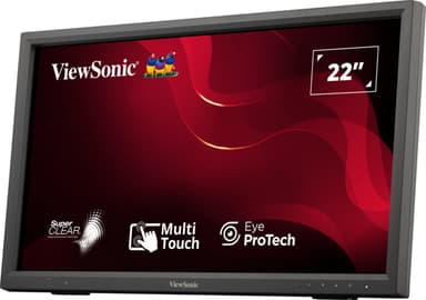 Viewsonic TD2223-2 computer monitor 55.9 cm (22") 1920 x 1080 pixels Full HD LCD Touchscreen Black view 8