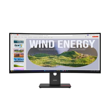 Lenovo ThinkVision T34WD-40 Monitor view 1