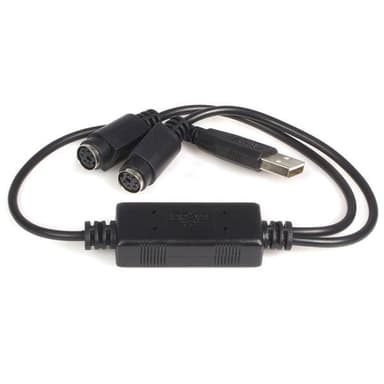 StarTech.com USB to PS/2 Adapter - Keyboard and Mouse view 1