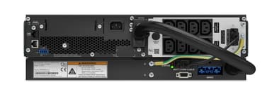APC Smart-UPS On-Line, 1000VA, Rackmount 3U, 230V, 8x C13 IEC outlets, SmartSlot, Extended runtime, W/ rail kit, W/ Lithium-ion external battery view 2