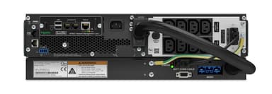 APC Smart-UPS On-Line, 1000VA, Lithium-ion, Rackmount 3U, 230V, 8x C13 IEC outlets, Network Card, Extended runtime, W/ rail kit view 2