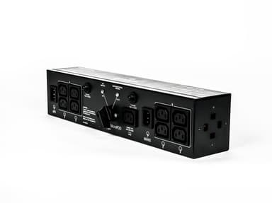 Vertiv Liebert MP2-210K power distribution unit (PDU) 4 AC outlet(s) 2U Black view 1