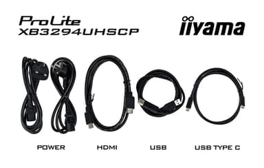 iiyama ProLite XB3294UHSCP-B1 computer monitor 80 cm (31.5") 3840 x 2160 pixels 4K Ultra HD Black view 12