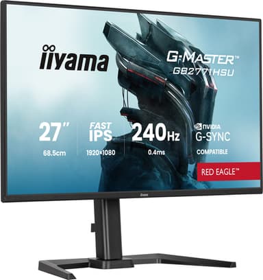 iiyama G-MASTER GB2771HSU-B1 computer monitor 68.6 cm (27") 1920 x 1080 pixels Full HD Black view 4