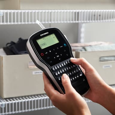DYMO LabelManager 280 Label Maker | Rechargeable Handheld Label Printer with QWERTY Keyboard | Includes Black & White D1 Label Tape (12mm) | For Home & Office view 3