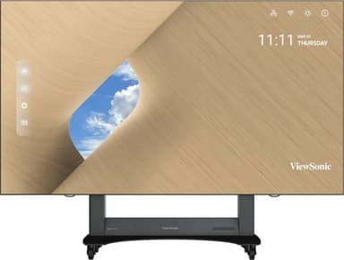 Viewsonic LDS138-151 Signage Display Digital signage flat panel 3.51 m (138") LED Wi-Fi 600 cd/m² Full HD Black view 3