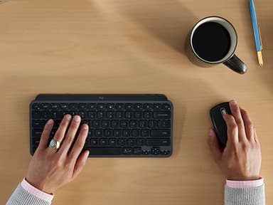 Logitech MX Anywhere 3S for Business mouse Office Right-hand RF Wireless + Bluetooth Laser 8000 DPI view 8