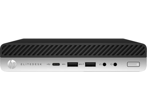 T1A HP EliteDesk 800 G5 Refurbished Intel® Core™ i5 i5-9500 8 GB DDR4-SDRAM 256 GB SSD Windows 11 Pro Mini PC Black, Silver