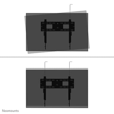 Neomounts WL30-750BL16 Heavy duty wall mount 42-86" - fixed - lockable - fast installation - TÜV view 12