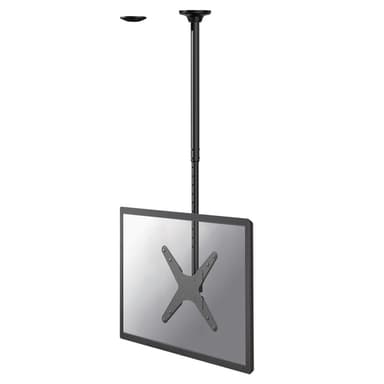 Neomounts FPMA-C340BLACK Monitor/TV mount ceiling 32-75" - h 106-156 cm view 1