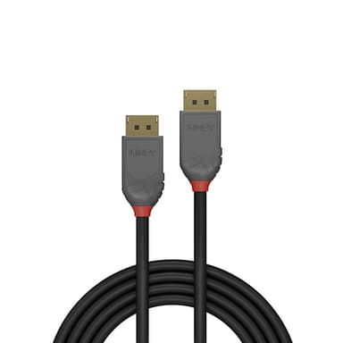 Lindy 10m DisplayPort 1.2 Cable, Anthra Line view 2