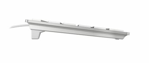 CHERRY KC 6000 SLIM FOR MAC keyboard Office USB QWERTZ German Silver