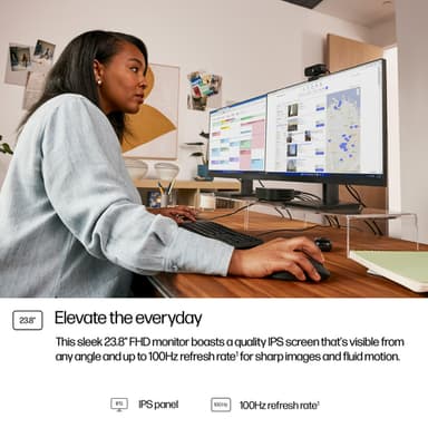 HP Series 3 Pro 23.8 inch FHD Monitor - 324pf view 15