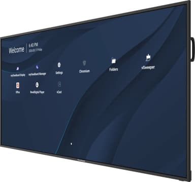 Viewsonic CDE105UW interactive whiteboard 2.67 m (105") 5120 x 2160 pixels Black view 4
