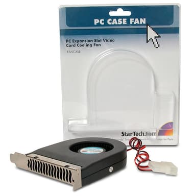 StarTech.com Expansion Slot Rear Exhaust Cooling Fan with LP4 Connector view 2